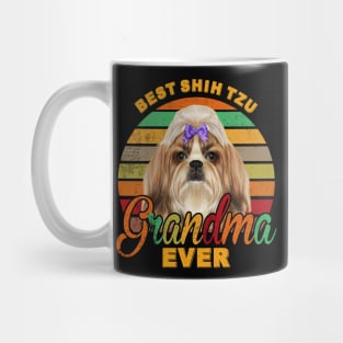 Best Shih Tzu Grandma Ever Mug